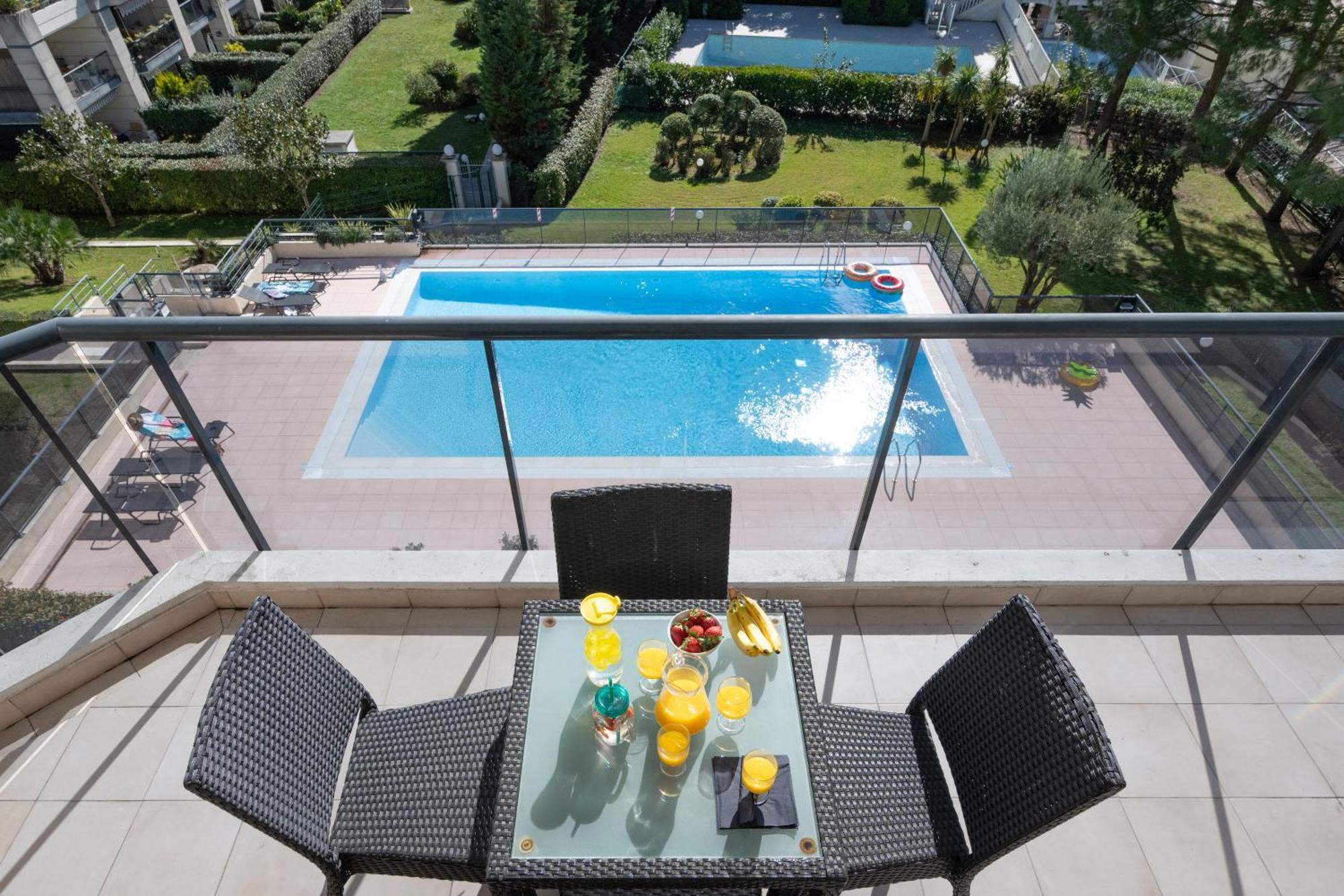 Résidence Néméa Le Lido Cagnes-sur-Mer Exterior foto